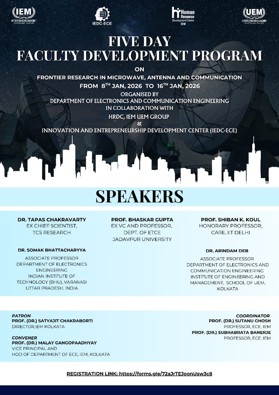 Faculty Development Programme, January 2026