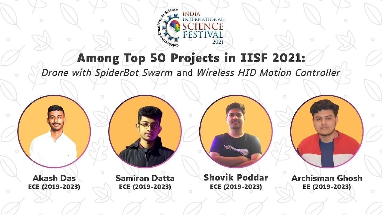 Among Top 50 Projects in IISF 2021
